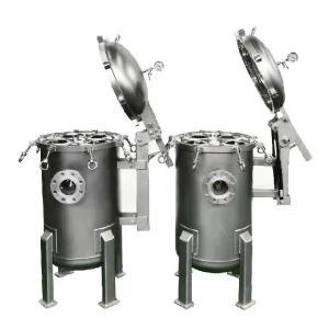 China Customizable and Versatile Solution for Industrial Water Filtering Multi-bag V-Clamp on sale