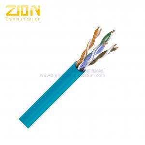 Quality UTP CAT5E Bulk Network Cable 24AWG Copper 350MHz CM Rated PVC for Multimedia for sale