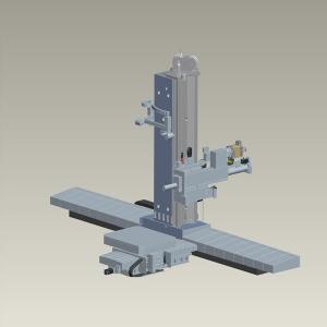 China DBM1250/1000/1820 Boring Milling Machine , Automatic Horizontal Boring Mill CNC on sale