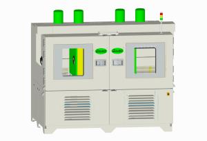 China Two Box Thermal Shock Test Chamber Stable Walk In , 100L Shock Testing Machine on sale