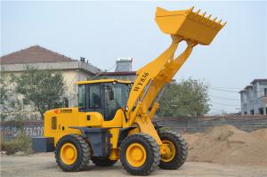 China Yellow Joystick Control Front End Wheel Loader With Fast Coupling 3000kg on sale