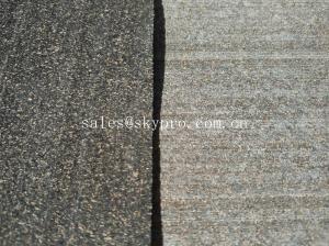 China Customized Printed Cork Soft Rubber Sheet Underlayment for Outdoor Carpeting on sale