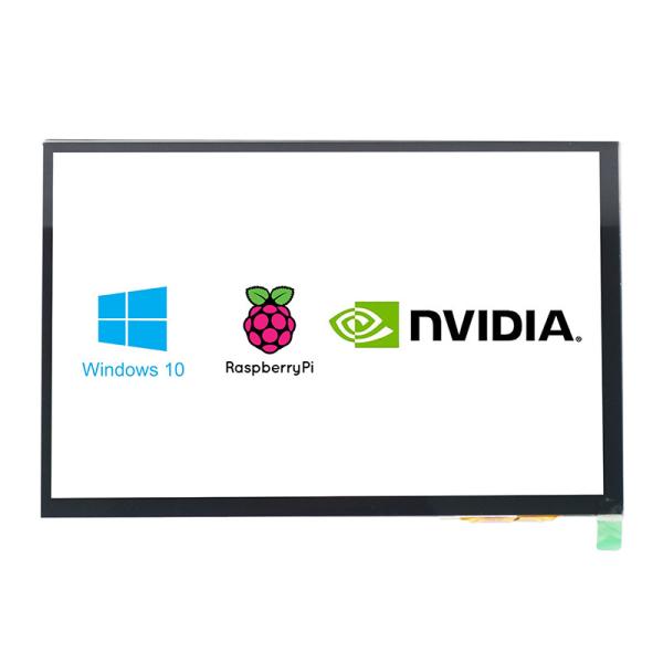 300cd/m2-1000cd/m2 PCAP Touch Display 10.1 Inch HDMI With Raspberry Pi
