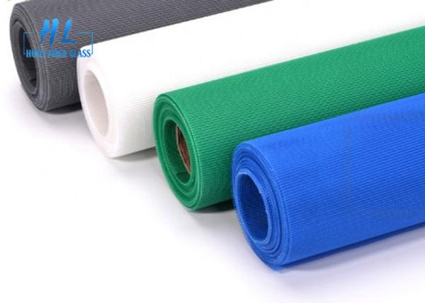 Buy 45g Per Square Meter Polyester Window Screen Mesh With Different Color at wholesale prices