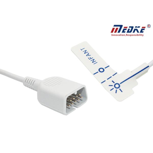 Nihon Kohden Infant Adhesive Foam Disposable Spo2 Sensor Compatible TL-252T, P1521