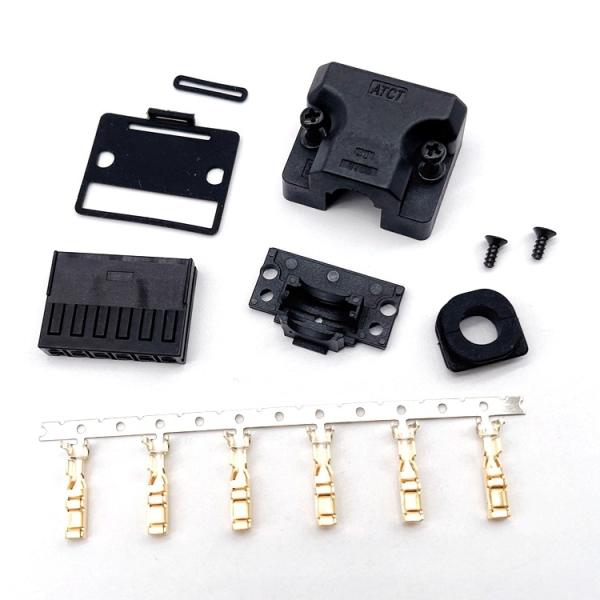 Buy Genuine SM-MX9 Self Locking Buckle Servo Motor Power Plug With SM-J27S Coded Connector at wholesale prices