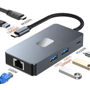 Quality 8-In-1 Multiport Adapter USB-C Hub With HDMI 3 USB3.0 RJ45 And PD Output 5-8 Ports for sale