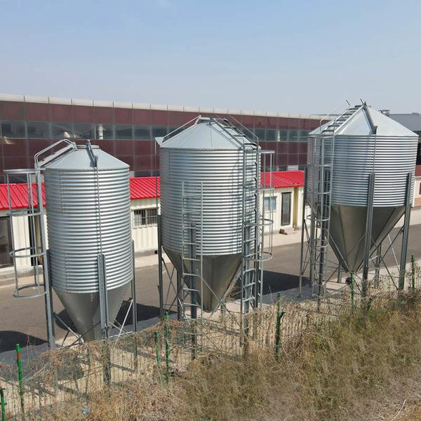 Pig Poultry House Silo Feed Bin 40 degree Roof 1830mm 3660mm dia