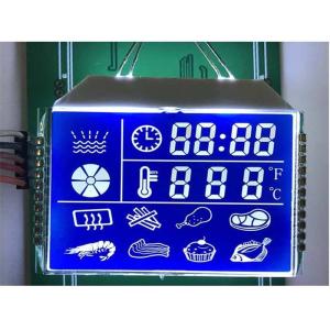 Quality Customized Monochrome Seven Segment LCD Display TN HTN STN for sale