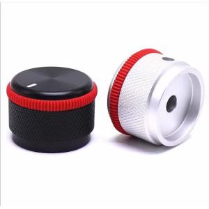 Quality Blue 32x22 6mm Aluminum Solid Amplifier Stereo Volume Potentiometer for sale