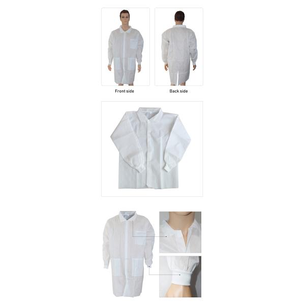 OEM PP SMS Middle School Science Lab Coat For Visitor