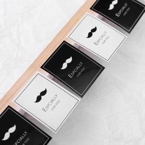 Waterproof packing labels Custom Transparent Print Logo Sticker Label