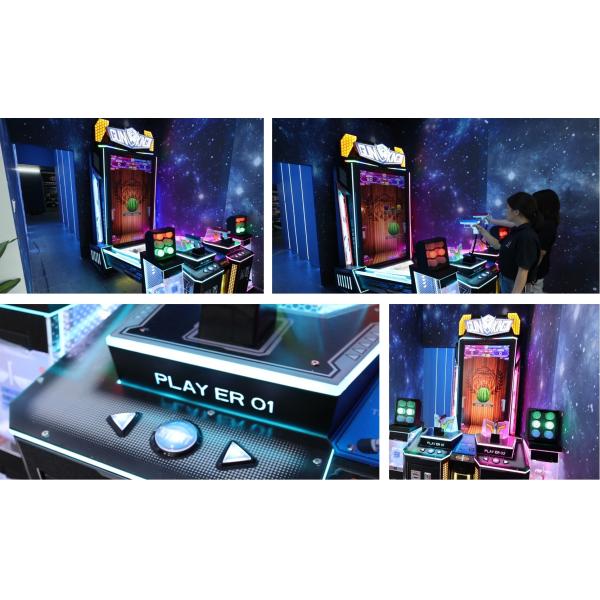 Gun Arcade Games Simulator 75 Inch Screen Arcade Machine Shooting Games
