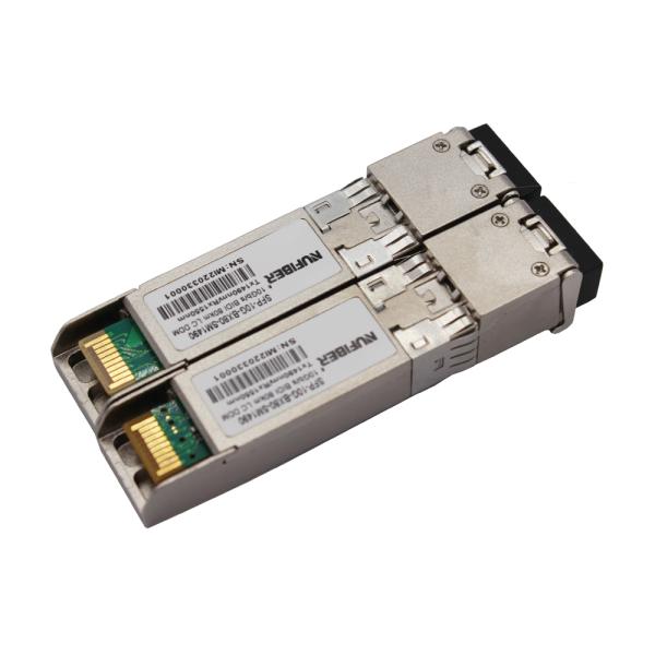 80km Single Mode 10G SFP+ Module , 1490 / 1550nm 10G SFP Fiber Module