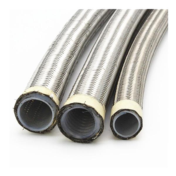 Buy 3/4'' PTFE Convoluted Hose With SS304 Over Braided at wholesale prices