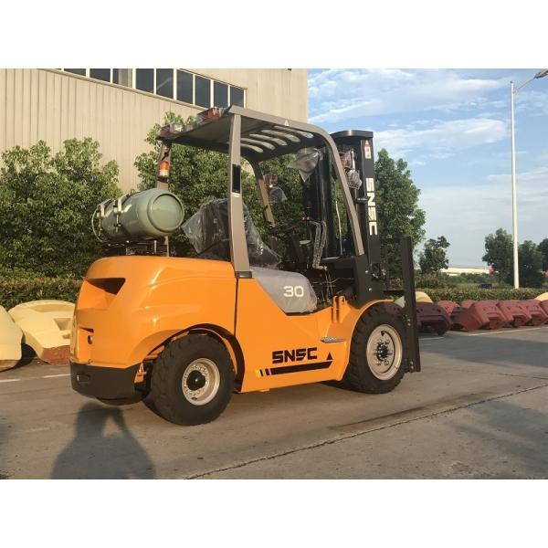 Petrol Forklifter LGP Fork Lifts 3tons Forklift with Gas Cylinder