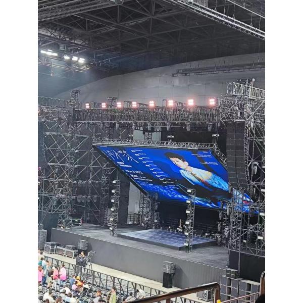 6061-T6 Aluminum Roof Truss Quick Assembly Square Stage Lighting Truss