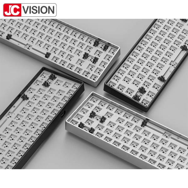 Buy Customized Style Aluminum 68 Keys Mechanical Keyboard Case Kit RGB LED Backlit at wholesale prices