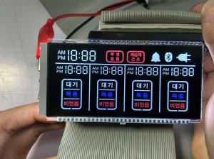 Quality Custom Negative VA 6 O Clock LCD Display Transmissive Digit Graphic Lcd Glass Va Panel For Smart House for sale