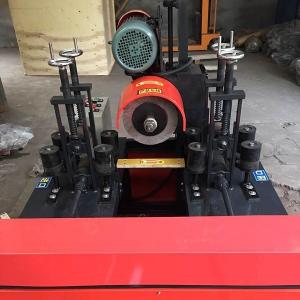 China 8 m/min Rectangular Square Pipe Polishing Machine with single working position on sale