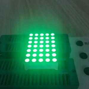Quality Row Cathode Column Anode 5 x 7 LED Dot Matrix Display 3mm For Mesage Boards for sale
