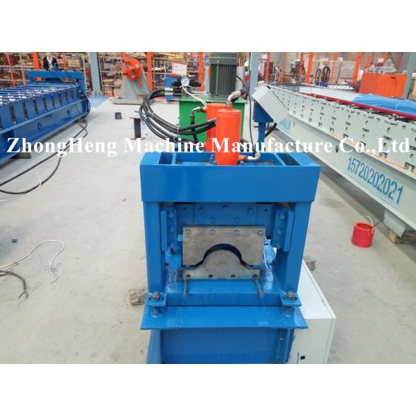 312 mm 230 Mpa Color Coated Steel Ridge Cap Tile Cold Roll Forming Machine