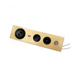Embedded Alloy Conference Table Socket With Switch 1 Year Warranty