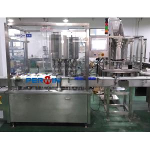 50ml Filler Vial Filling Line , Automatic Pharmaceutical Syrup Filling Machine