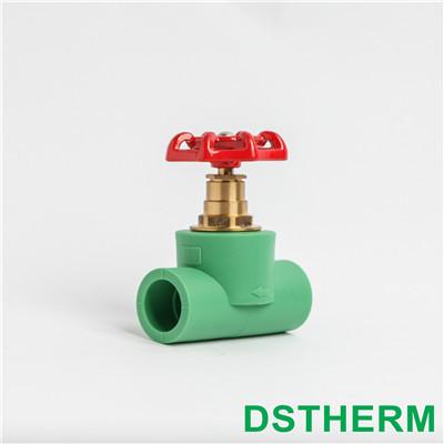 Buy Equal Shape Ppr Stop Valve Injected Smooth Surface Elegant Appearance at wholesale prices