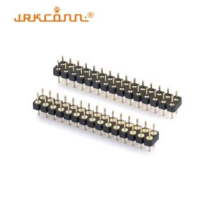 Quality Pin Header 2.54 Pitch Gold Plating Pin Header Socket Female Right Angle Header H1.9mm for sale