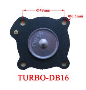 Electromagnetic Pulse Valve Diaphragm Custom Size Model TURBO-DB16 75M 1.5 Inch