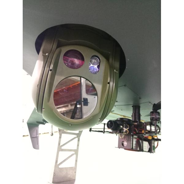 IP67 Stable Multi-Sensor EO/IR Tracking System With 17μM IR Camera