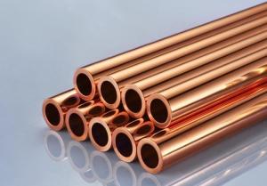 AISI GB T1 Aerospace 10mm Copper Pipe Straight Polished Heat Resistant