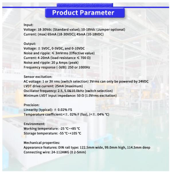 Industrial MEAS LDM-1000Y Spot LED Display Screen To LVDT RVDT Displacement Sensor