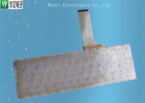 Buy 78 Key Silicone Pill Double Layer PET Flex Circuit For Notebook Keyboard at wholesale prices