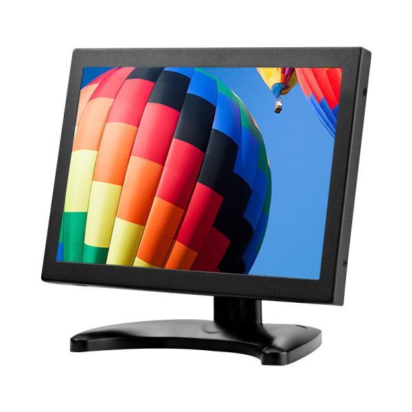 Buy Polcd Metal Case 10 Inch Industrial LCD Monitor Multi Function Embedded Touch Screen at wholesale prices