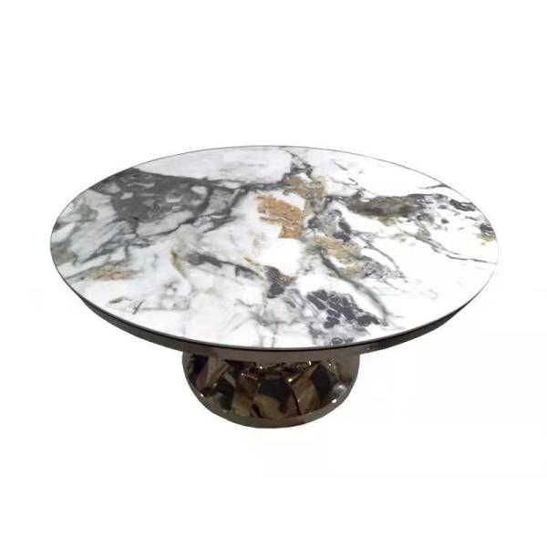Living Room Furniture Furniture Round Table Dining Table Set Marble Dining Table and 4 Chairs