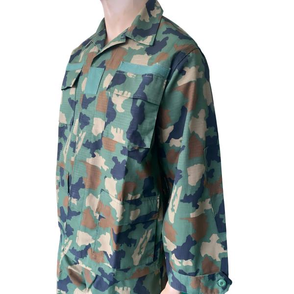 BDU Military Uniform Work Suit For Outdoor Operations Special And Breathable Polyester Cotton Fabric