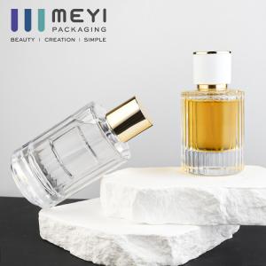 China White Perfume Spray Bottle 100ml 0.075ml Cylinder Round on sale