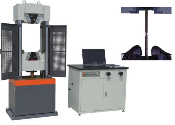 Buy Hydraulic Universal Tensile Testing Machine Computer Software Display Manual Loading at wholesale prices