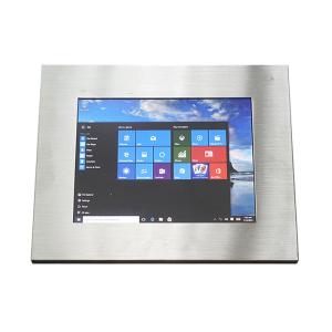 Buy cheap High Precision Stainless Steel Panel PC / Waterproof Touch Panel 64G SSD Hard from wholesalers