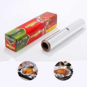 Quality Disposable 30 31 Micron Kitchen Aluminium Foil Paper For Restaurants Cooking Packaging for sale