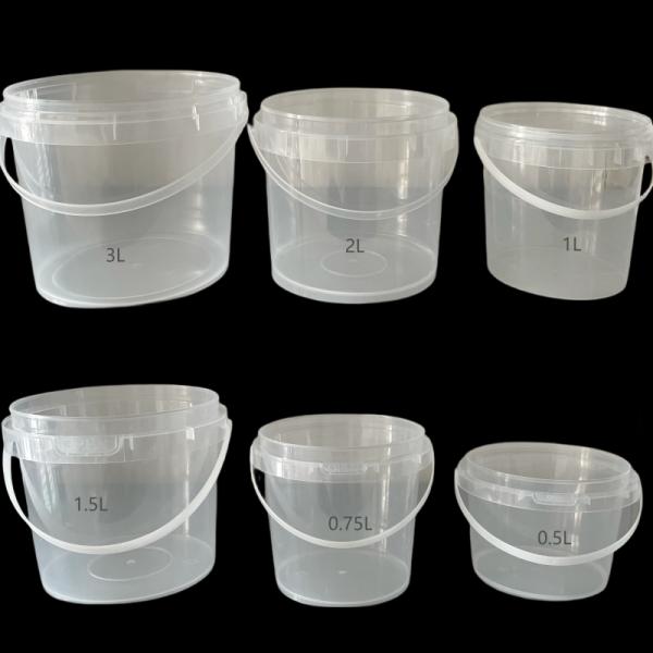 1.0MM-2.5mm Thickness Custom Food Bucket For Popcorn 32oz 46oz 64oz 85oz Free Sample