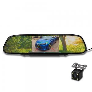Quality 4.3 inch TFT LCD Reverse Rear View Mirror for Car with Reversing Camera for sale