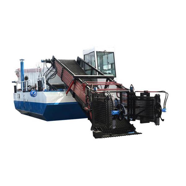 Water Reed Hyacinth 5000m2 Aquatic Weed Harvester Boat