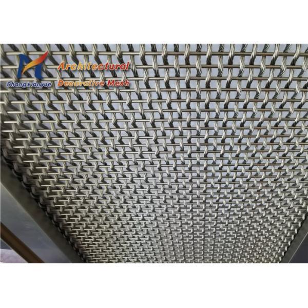 Titanium Coated Architectural Cable Mesh 2.5mm Stainless Steel 201