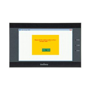 China RS232 RS485 HMI PLC All In One Resistive HMI Automation Touch Panel PLC on sale