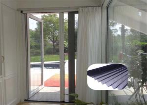 China 12mesh Fold Stainless Steel Security Screen Mesh Door use on sale