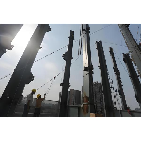 China low cost prefabricated apartments building with steel structure frame