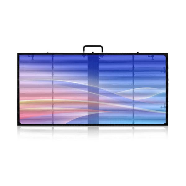 Buy P33.33 P16.67 LED Transparent Display 2500nit Ultra Thin LED Display For Large Viewing Angles at wholesale prices